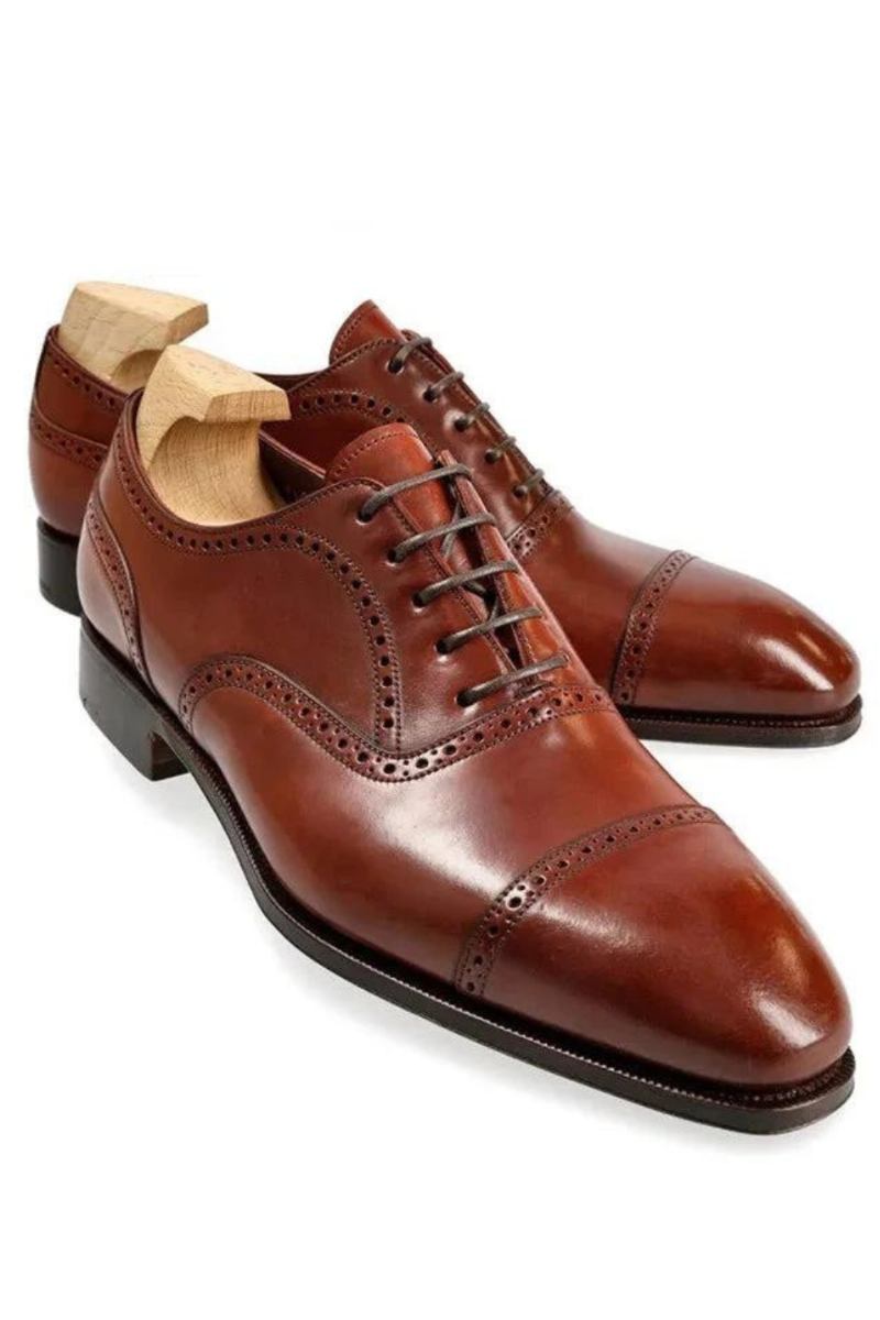 Oxford-herrenschuhe Hochzeitskleid Formelles Echtes Leder Büroschuh Original-designer-business-trauzeugenschuhe