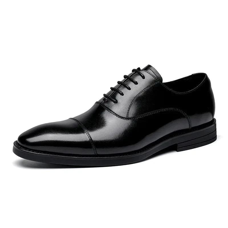 Oxford-hochzeitsschuhe Für Herren Beste Formelle Partyschuhe Für Das Büro Handgefertigte Schuhe Designerschuhe Aus Echtem Leder Für Männer - Braun